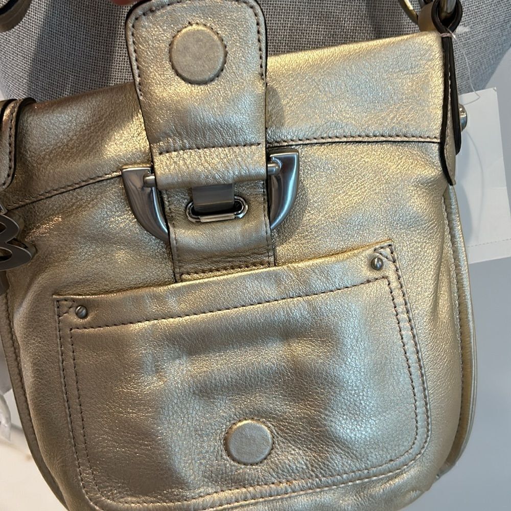 B. Makowsky Gold Handbag - Picture 10 of 10